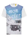 Moncler Printed T-shirt In White
