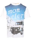 Moncler Printed T-shirt In White