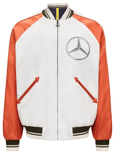 Moncler X Mercedes By Nigo Satet Jacket In White