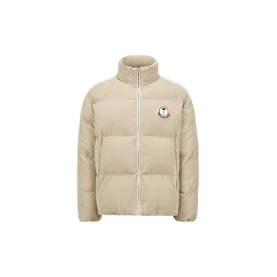 Moncler X Palm Angels Abrolhos Corduroy Short Down Jacket Beige