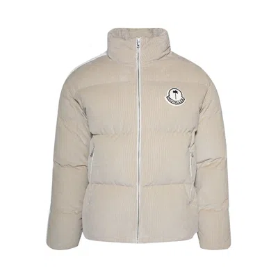 Pre-owned Moncler X Palm Angels Abrolhos Jacket 'rust' | White | Men's Size 5