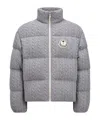Moncler X Palm Angels Austru Down Jacket In Gray