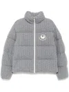 Moncler X Palm Angels Austru Down Jacket In Grey