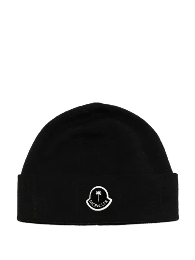 Moncler X Palm Angels Beanie In Black