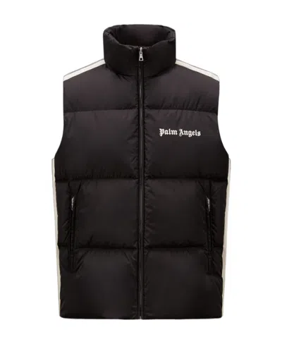 Moncler X Palm Angels Black Rodman Vest Down Jacket