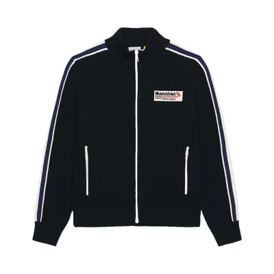 Pre-owned Moncler X Palm Angels Cardigan 'navy' | Blue | Men's Size Xxl