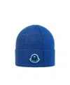 Moncler X Palm Angels Co-branded Logo Hat In Blue
