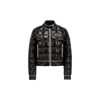 Moncler X Palm Angels Flykra Short Down Jacket Black In Black