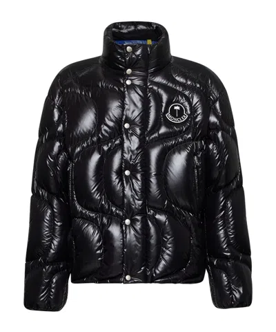 Moncler X Palm Angels Haunani Down Jacket In Black