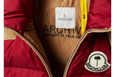 Pre-owned Moncler X Palm Angels Kamakou Vest Red