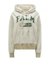 Moncler X Palm Angels Long-sleeved Sweater In White