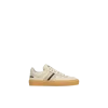 Moncler Sneakers Monaco2 En Toile Et Daim X Palm Angels In White