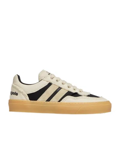 Moncler X Palm Angels Monaco2 Low-cut Casual Shoes In Black