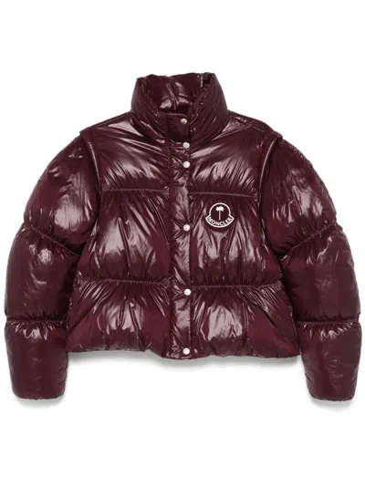 Moncler X Palm Angels Noella Jacke In Rot