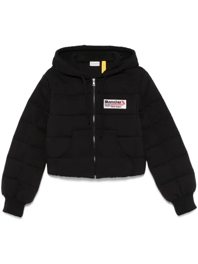 Moncler X Palm Angels Steppjacke In Schwarz