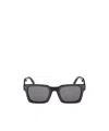 Moncler X Palm Angels Square-frame Sunglasses In Gray