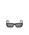 Moncler X Palm Angels Square-frame Sunglasses In Gray