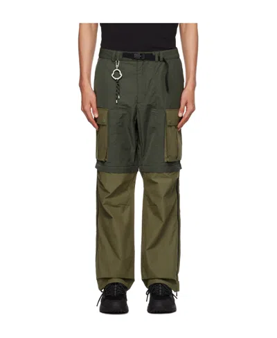 Moncler X Pharrell Williams Overalls Casual Pants In Green