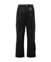 Moncler X Pharrell Williams Padded Cargo Trousers In Black