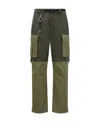 Moncler X Pharrell Williams Panelled Cargo Pants In Green