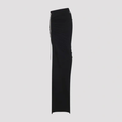 Moncler X Rick Owens Adjustable Skirt Xs In Black