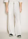 Moncler X Rick Owens Men Belas Drawstring Pants In White