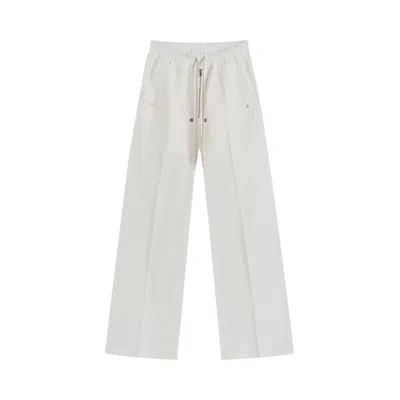 Pre-owned Moncler X Rick Owens Belas Pants 'milk' | White | Men's Size S