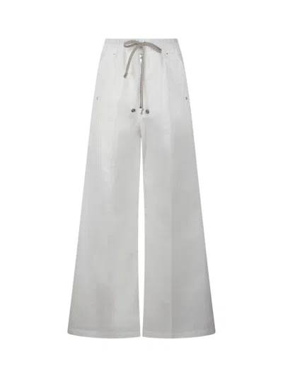 Moncler X Rick Owens Belas Trousers In White