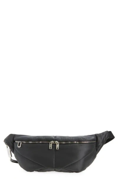Moncler X Rick Owens Belt Bag In Black