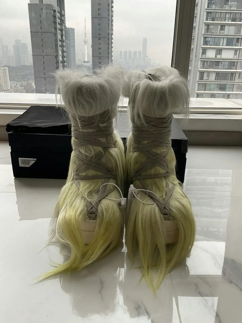 Pre-owned Moncler X Rick Owens Big Rocks Degrading Acids Pre-owned Moncler X Rick Owens Big Rocks Degrading Acids