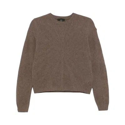 Pre-owned Moncler X Rick Owens Biker Round Neck Sweater 'dust' | Tan | Women's Size M