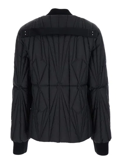 Moncler X Rick Owens Nylon Blouson Jacket In Black