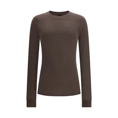 Moncler X Rick Owens Brown Cotton Sportswear