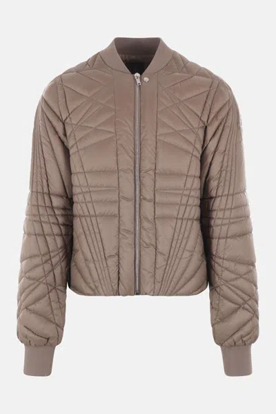 Moncler X Rick Owens Coats In Neutral