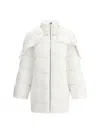 Moncler X Rick Owens Moncler + Rick Owens Padded Zipped Jacket In White
