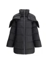 Moncler X Rick Owens X Rick Owens Cyclopic Coat In Black