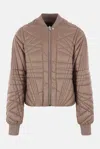 Moncler X Rick Owens Megapenta Flight Jacket In Brown