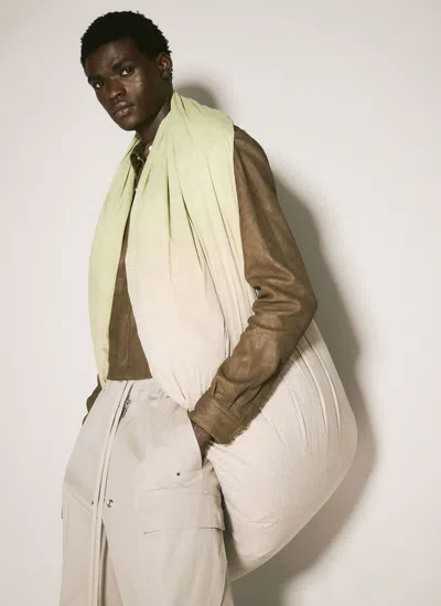 Moncler X Rick Owens Donut Down Jacket In Green