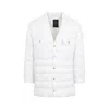 Moncler X Rick Owens Outershirt Jacket In White