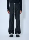 Moncler X Rick Owens Elasticated Drawstring Pants In Blue