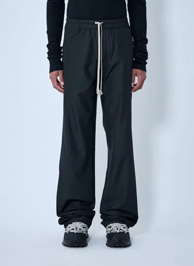 Moncler X Rick Owens Elasticated Drawstring Pants In Blue