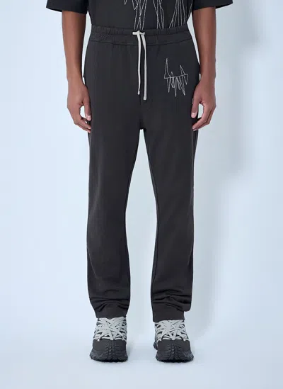Moncler X Rick Owens Elasticated Waist Drawstring Pants In Multi