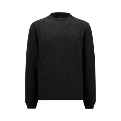 Pre-owned Moncler X Rick Owens Knit Jumbo Round Neck Top 'black' | Men's Size Xl