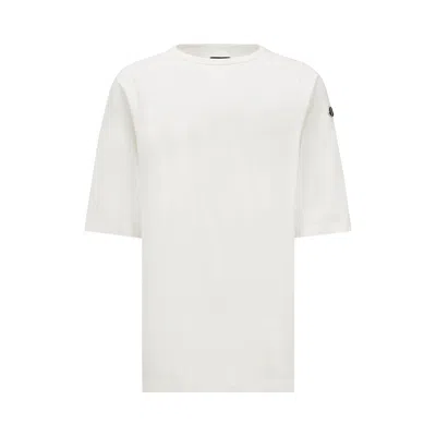 Pre-owned Moncler X Rick Owens Knitted Crewneck Short-sleeve Tee 'milk'