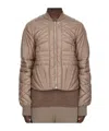 Moncler X Rick Owens Megapenta Flight Jacket In Nude