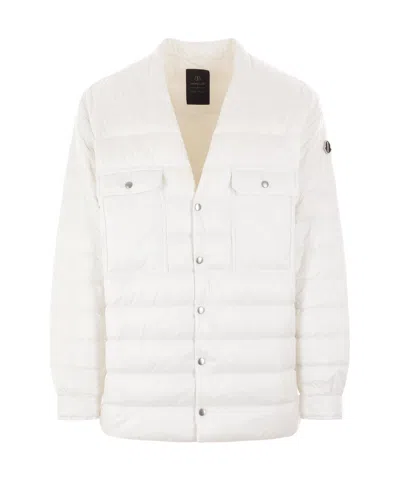 MONCLER X RICK OWENS LONG-SLEEVED QUILTED DOWN JACKET