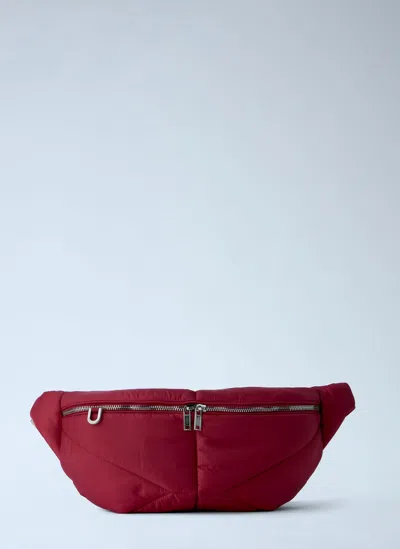 Moncler X Rick Owens Marsupio Belt Bag In Red