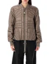 Moncler X Rick Owens Megapenta Flight Jacket In Brown