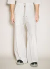Moncler X Rick Owens Men Belas Drawstring Pants In White