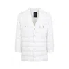 Moncler X Rick Owens Outershirt Jacket In White